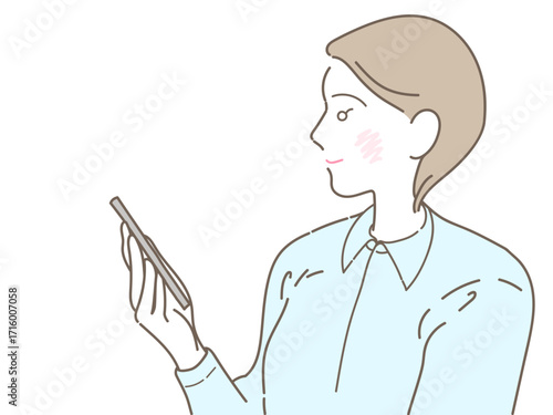 イラスト　女性