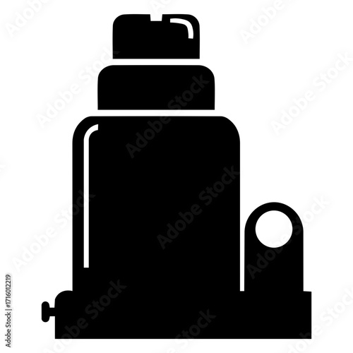 Hydraulic jack icon