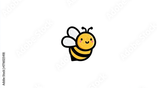 Cute cartoon bee