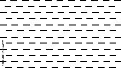 Horizontal Dotted or dashed straight thin lines seamless pattern background