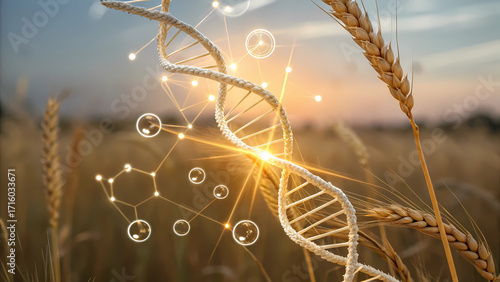 Agricultural biotechnology dna wheat research genetic modification food science and technology