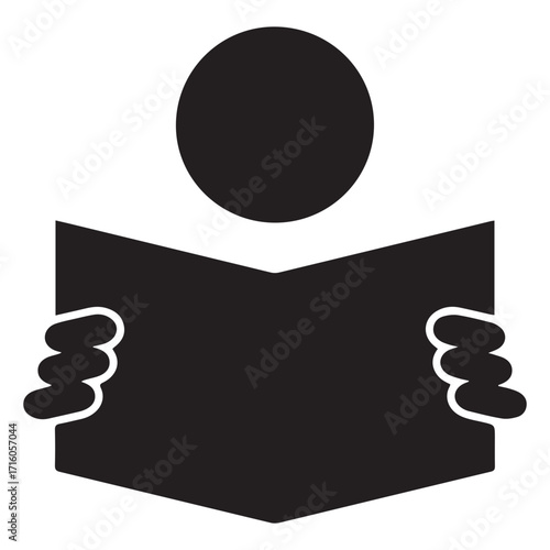Vector Reading Icon