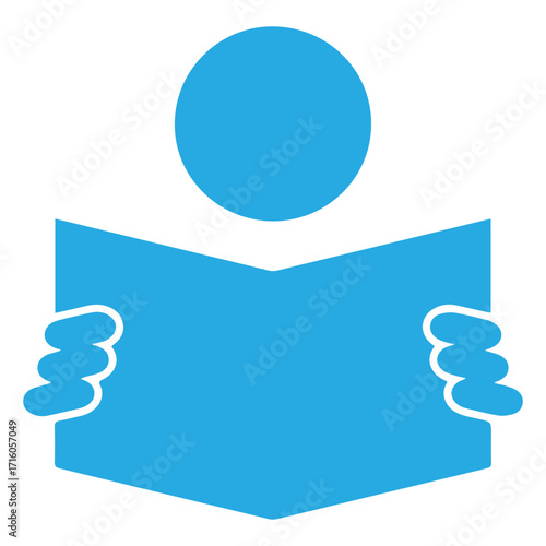 Vector Reading Icon