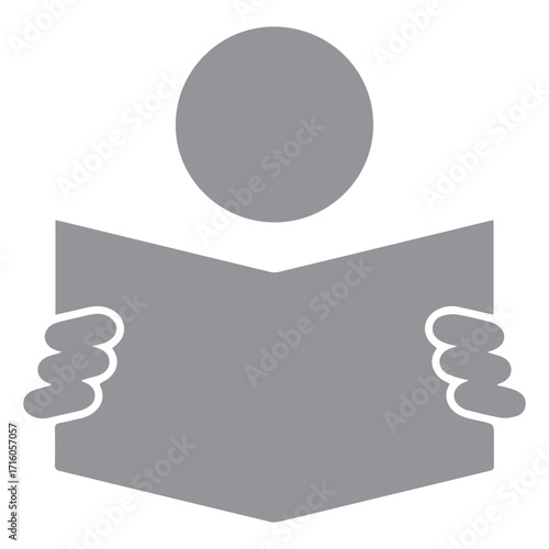 Vector Reading Icon