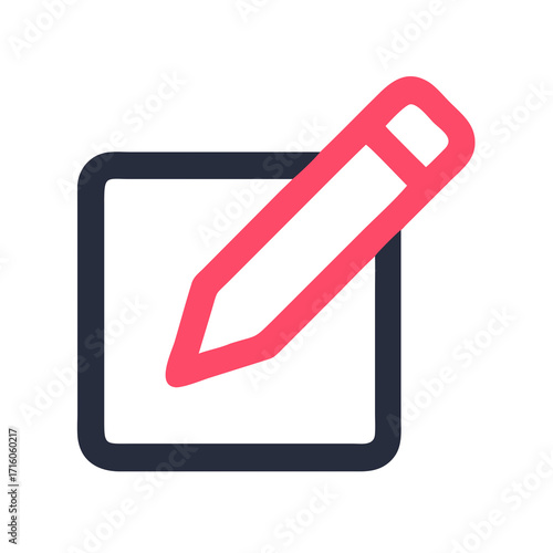 pencil icon vector illustration