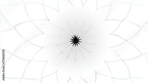 Exquisite white flower with dark center, a captivating closeup of nature's beauty