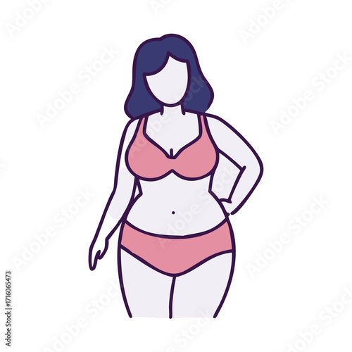 pregnant woman vector illustration