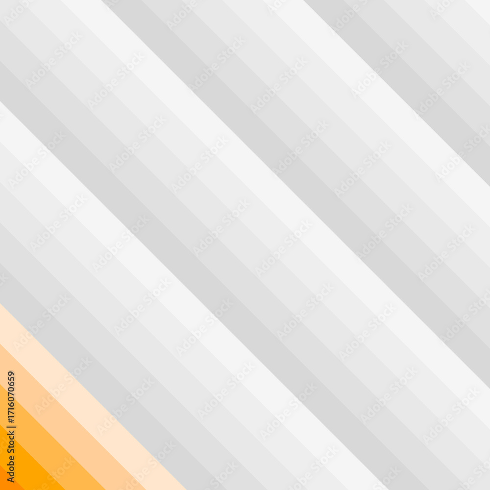 Obraz premium Modern Diagonal Stripes with Fading Orange Accent