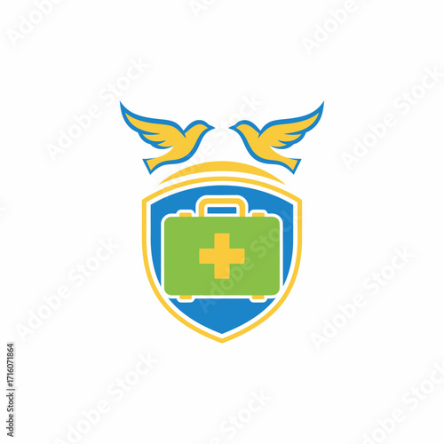 First aid box symbolizes emergency care, medical readiness, and safety in any situation