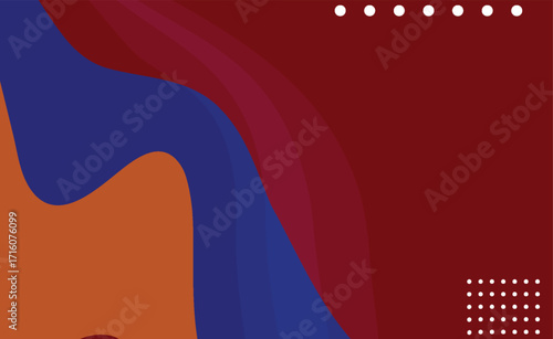 Geometric background with dynamic shapes. abstract cover design. Vector illustration