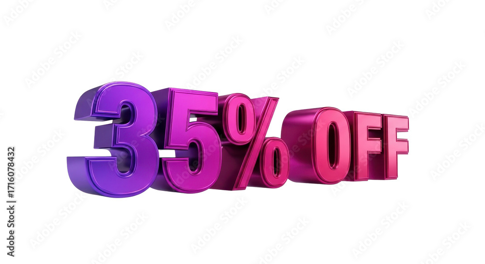 Fototapeta premium Shiny Metallic 3D Render of 