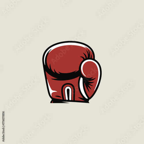 vector illustration of a boxing glove