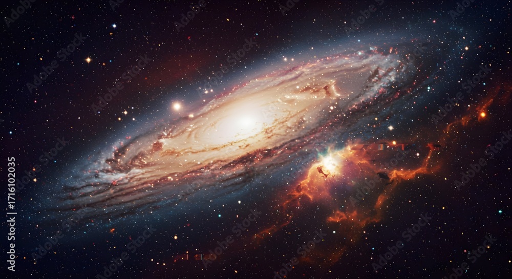 Fototapeta premium Echoes of Andromeda