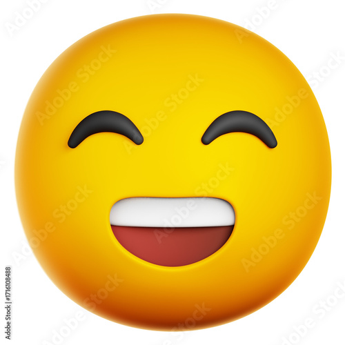 Grinning Face with Smiling Eyes
