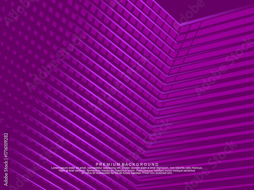 Premium background design with purple luxury motif. Vector horizontal template, for digital luxury business banner, contemporary formal invitation, luxury voucher, gift certificate, etc.