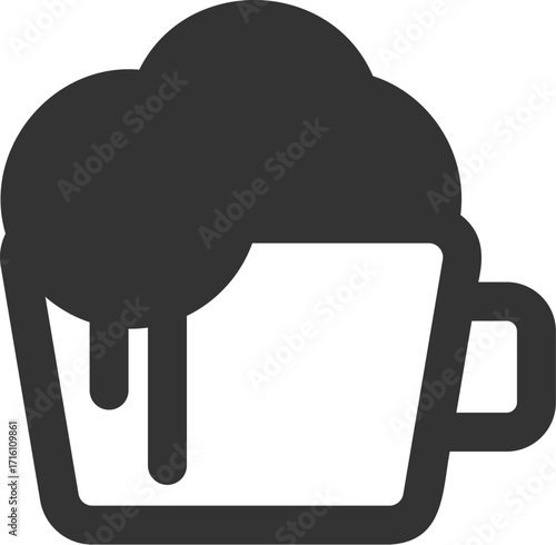 Ice Cream Cup Logo Icon, Dalgona Coffee Icon– Modern Dessert Branding Design
A creative ice cream cup logo or  Dalgona Coffee Logo with a clean and modern style. Perfect for dessert shops or cafés.
