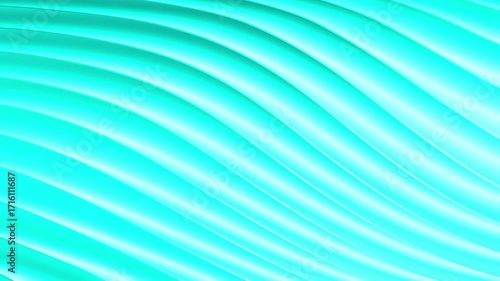 Looping animated background with smooth wave like motion in vibrant multicolor tones. Soft and elegant flowing design that appears shiny and shimmering. motion graphics, digital art, creative design.