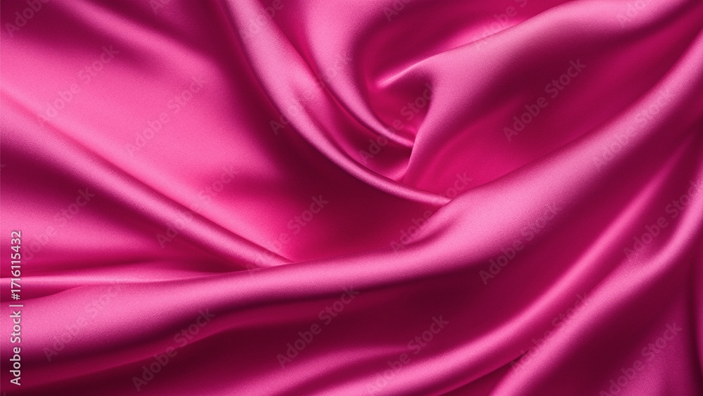 Obraz premium Closeup pink silk