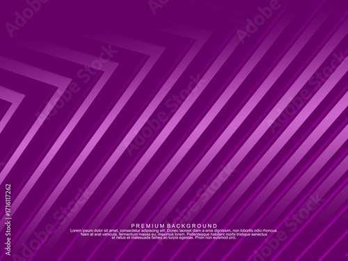 Premium background design with purple luxury motif. Vector horizontal template, for digital luxury business banner, contemporary formal invitation, luxury voucher, gift certificate, etc.