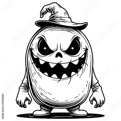 Evil Pumpkin Monster