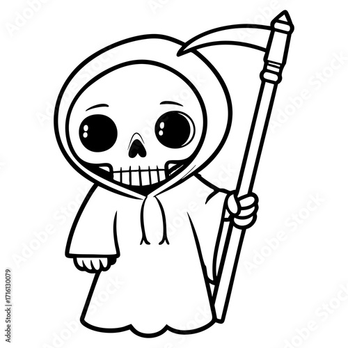 Chibi Skeleton Reaper