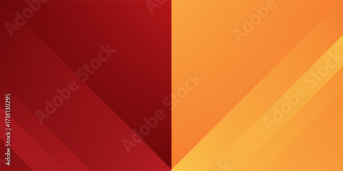 red and yellow boxes creates a bright and colorful abstract composition. It captures the essence of color diversity with shades of orange, amber, and peach that compliment each other