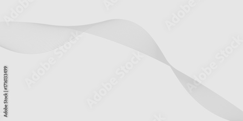Abstract vector background with black wavy lines. EPS10
