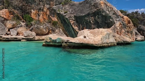 Costa camino a bahia de las aguilas Cabo rojo pedernales Republica dominica