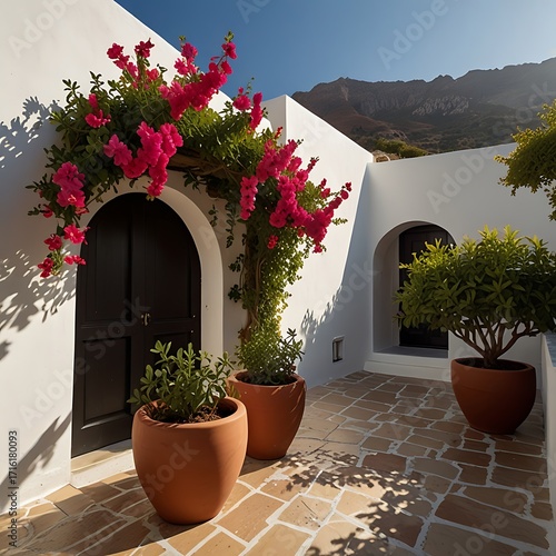 Fototapeta Naklejka Na Ścianę i Meble -  flowers in the street