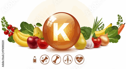 Promote healthy bones and heart with vitamin K rich foods like bananas and spinach for wellness