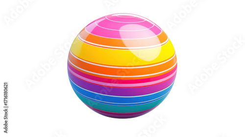 A set of colorful Easter eggs, each a uniquely designed sphere, are isolated on a white background