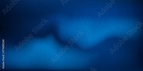 Silk satin fabric. Navy blue color. Abstract dark elegant background with space for design. Soft wavy folds. Drapery. Gradient. Light lines. Shiny. Shimmer. Glow.Template. Wide banner. Panoramic.