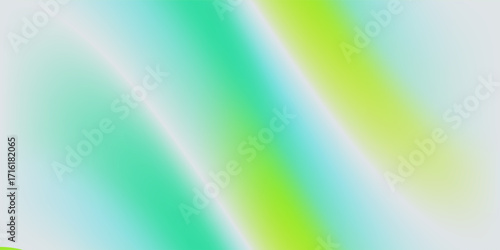 Blue turquoise teal lime green yellow white abstract background. Light bright neon electric metal. Rough grain noise. Gradient ombre color. Spot stain oval circle. Liquid water explosion splash.