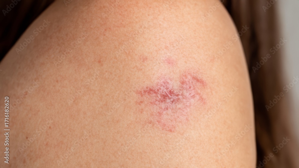 Fototapeta premium Closeup of Bruises on Skin