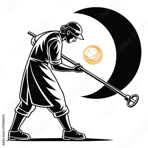 ninja warrior vector