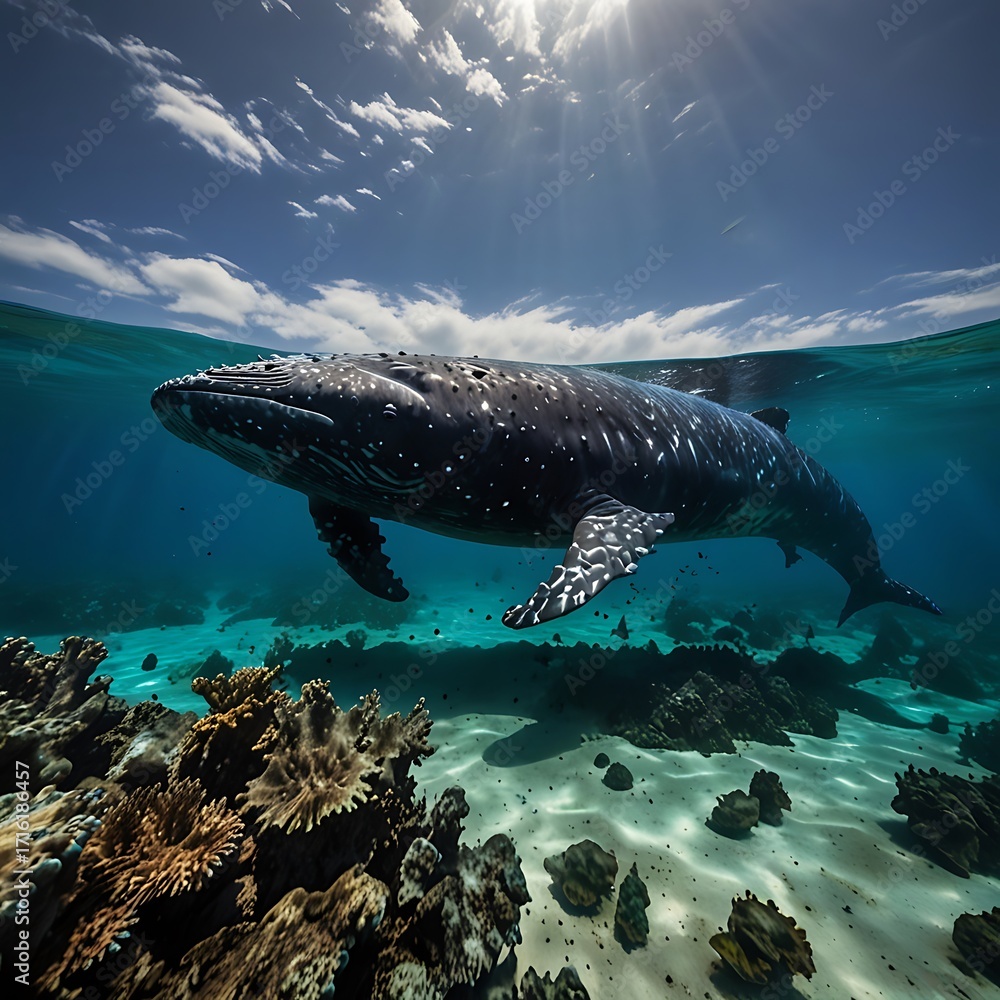 Fototapeta premium great white shark