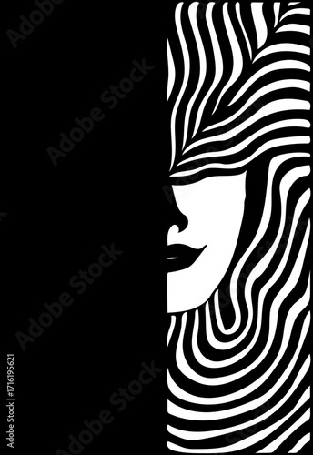silhouette of a woman