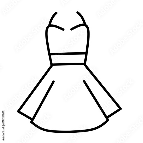 Clothing line vector