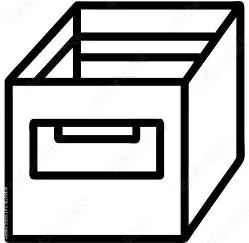 delivery box icon
