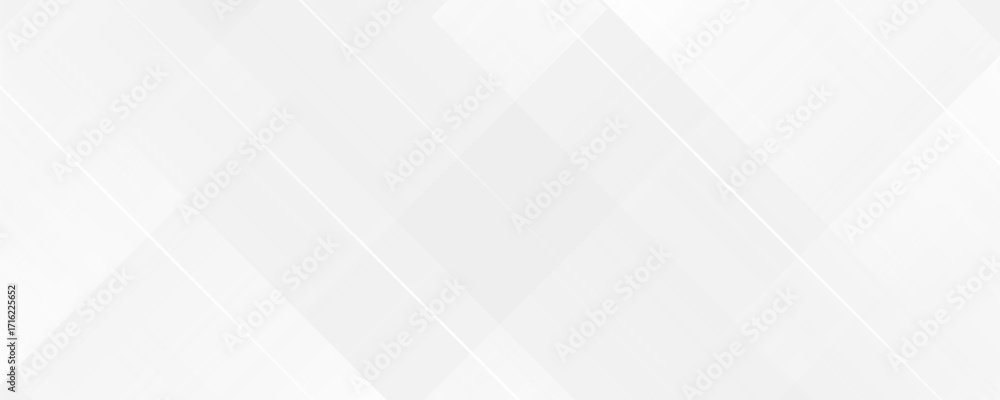 Fototapeta premium Abstract white background. Minimal geometric white light background abstract design.