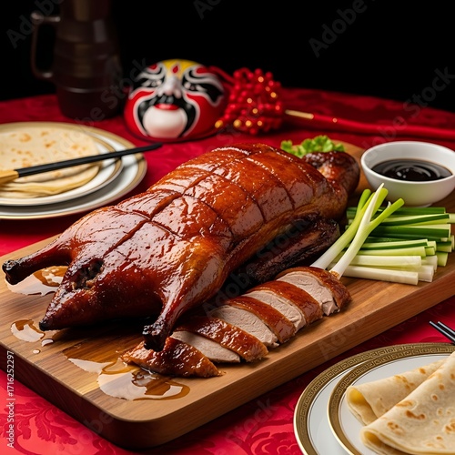 Cantonese Roast Duck with Hoisin Sauce – Festive Chinese New Year Meat Dish