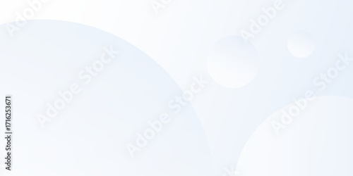 Abstract ball abstract Background. Soft Gradient with minimal bounce ball with light effect. Realistic 3d bubble vectors