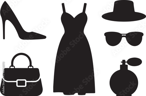 Chic fashion essentials stylishly displayed for modern women