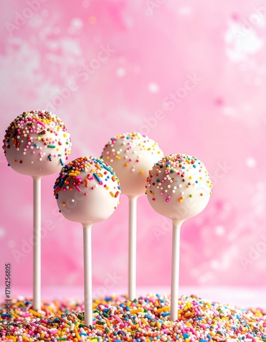 Bunte Cakepops