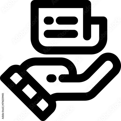 publisher line icon. Clean and minimalist vector icon for websites, mobile apps, presentations, and logos. Fully scalable and customizable for any project.