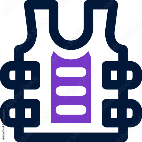 armour duotone icon. Sleek and modern vector icon for websites, mobile apps, marketing materials, and corporate design. Fully scalable and ready to use.