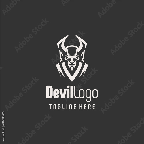 Original Black White Devil Symbol