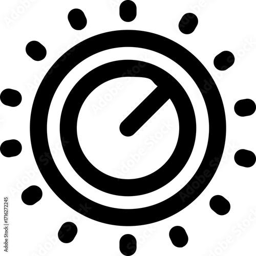 volume control line icon. Clean and minimalist vector icon for websites, mobile apps, presentations, and logos. Fully scalable and customizable for any project.