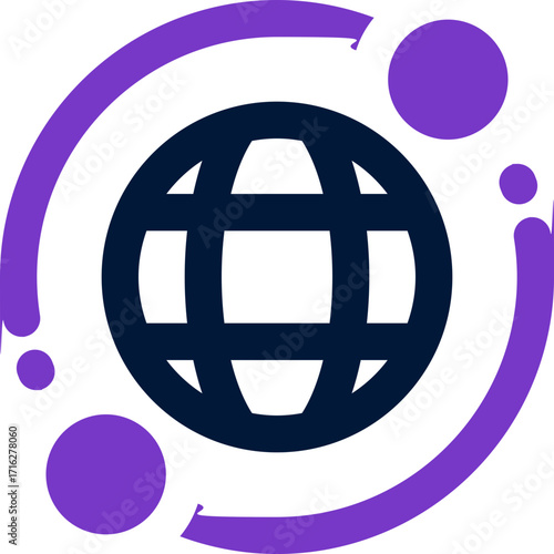 internet duotone icon. Sleek and modern vector icon for websites, mobile apps, marketing materials, and corporate design. Fully scalable and ready to use.