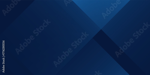 Simple black dark navy blue silver abstract pattern background. Geometric shape. Line triangle angle fold polygon diamond 3D abstract simple